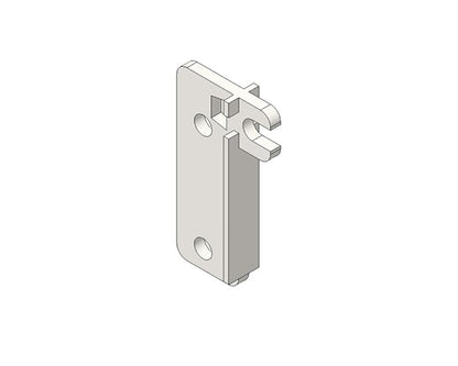 Blum METABOX Back Bracket Gallery In Nickel by W&B