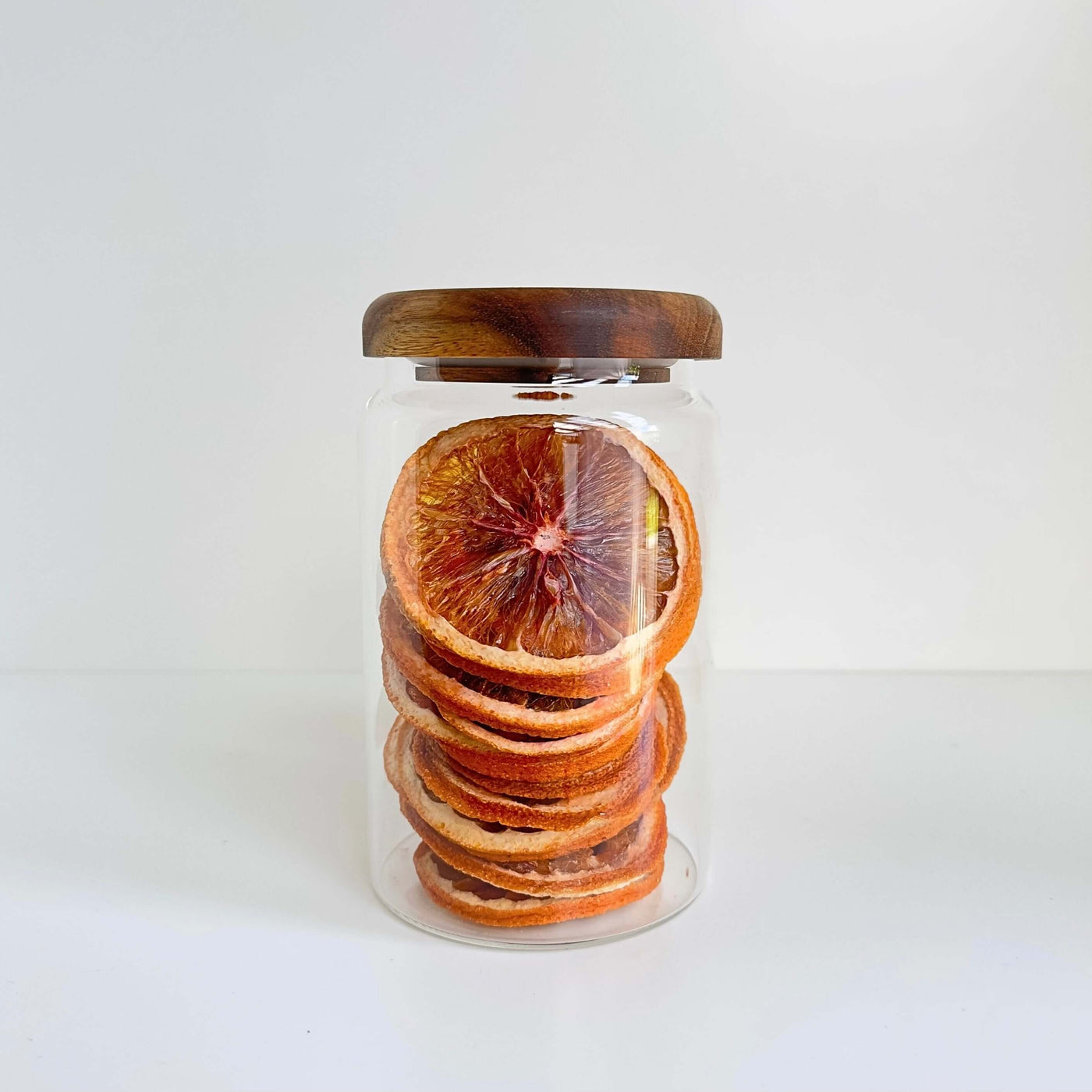 900ml Acacia Glass Jar – Airtight Kitchen Storage