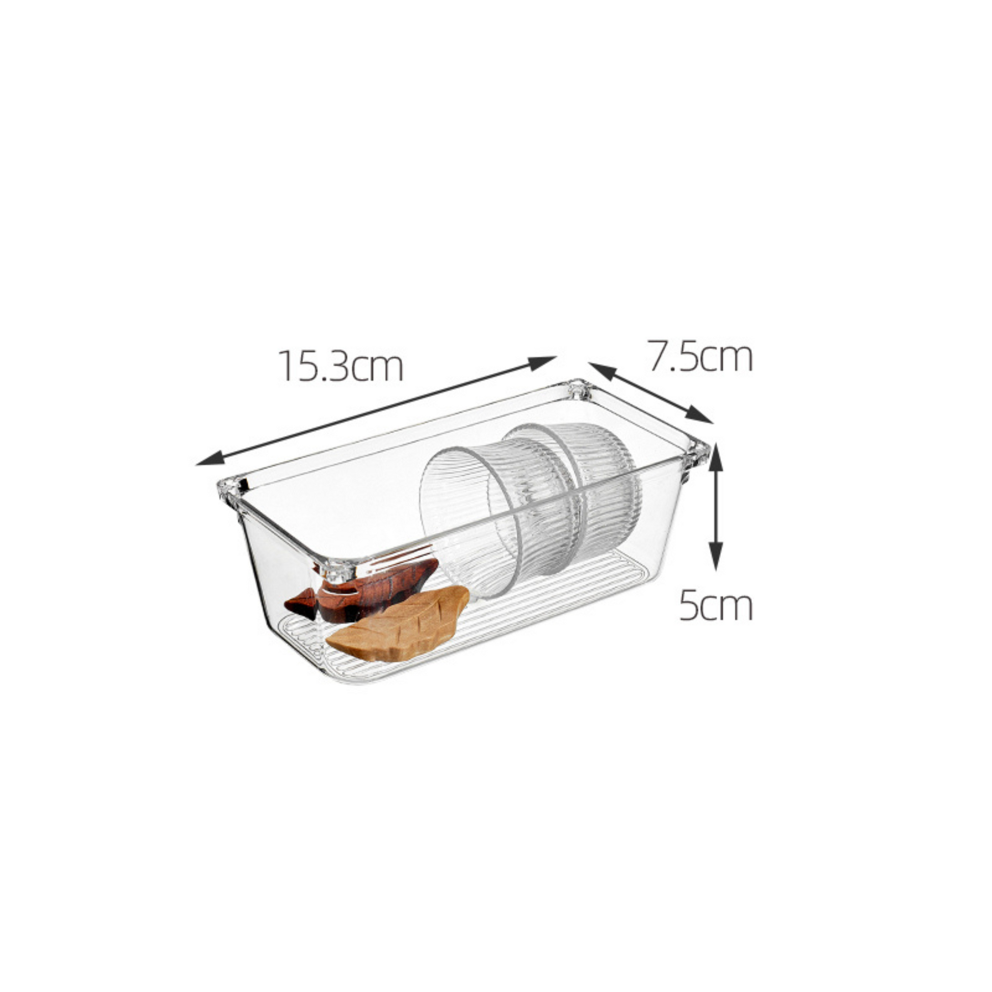 Clear Drawer Organisers – 5 Modular Sizes Available-5