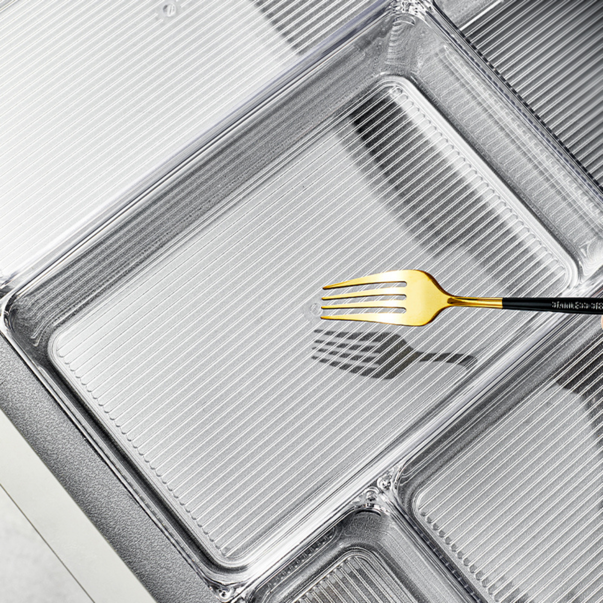 Clear Drawer Organisers – 5 Modular Sizes Available-1