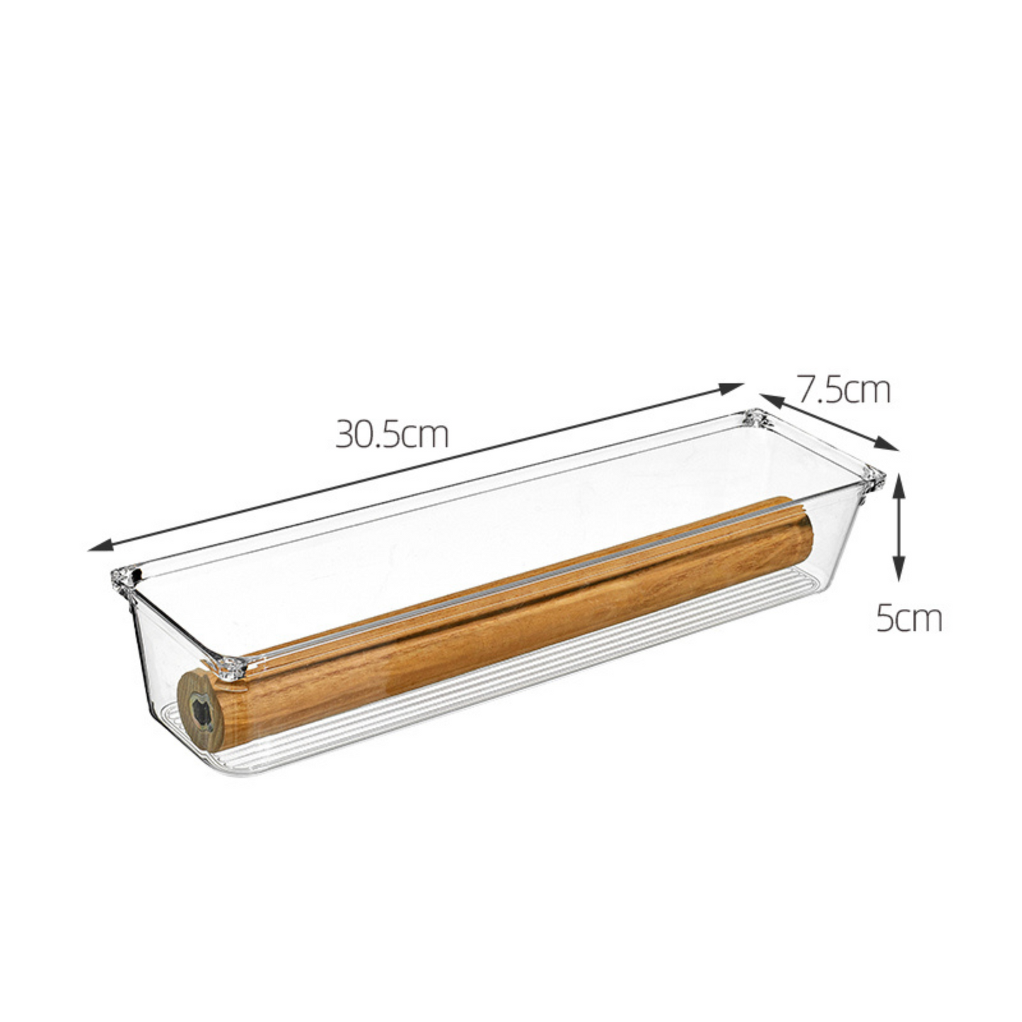 Clear Drawer Organisers – 5 Modular Sizes Available-8