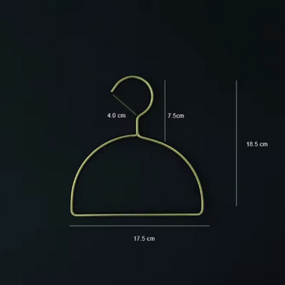 Gold Hijab Scarf Hanger – Space-Saving Design-3