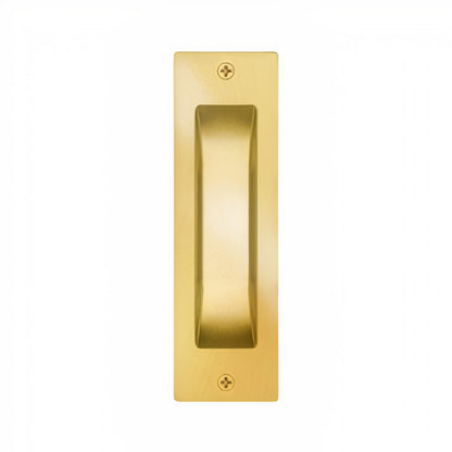 Brushed Gold Flush Pull Handle 33mm