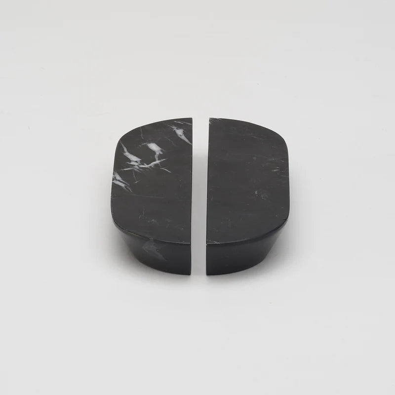 Dot Marble Handle Black
