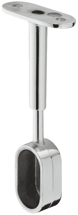 Chrome Oval Pillar End Adjustable 16mm