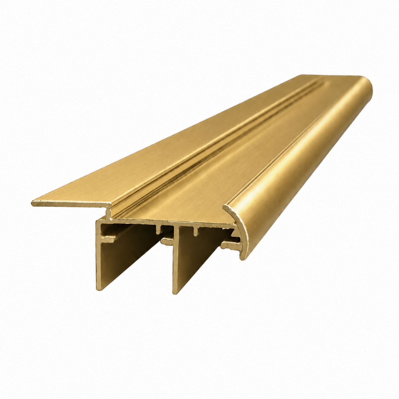 Wardrobe Grip Style 5m | Frameless | Brushed Gold