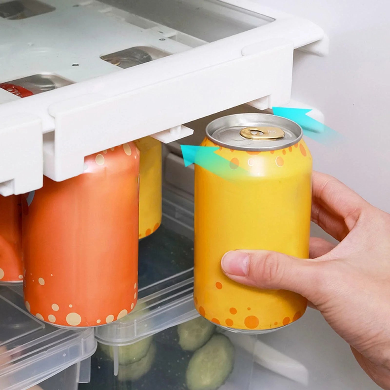 Hanging Fridge Can Organiser-0