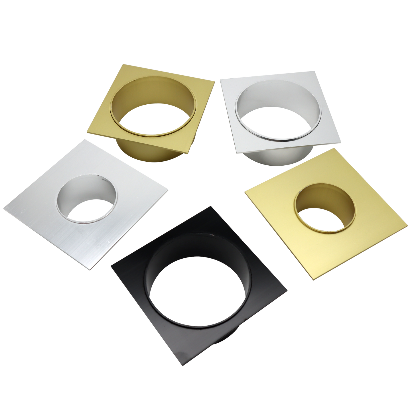 Aluminium Grate Drainer | Brushed Gold