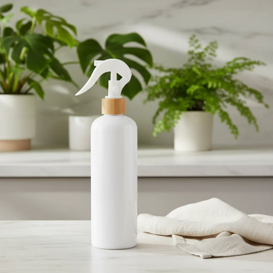 White Spray Bottle – 500 ml Refillable Cleaner-0