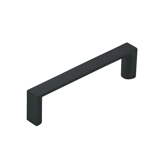 12mm matt black bar handle for modern kitchen cabinets, drawers and furniture