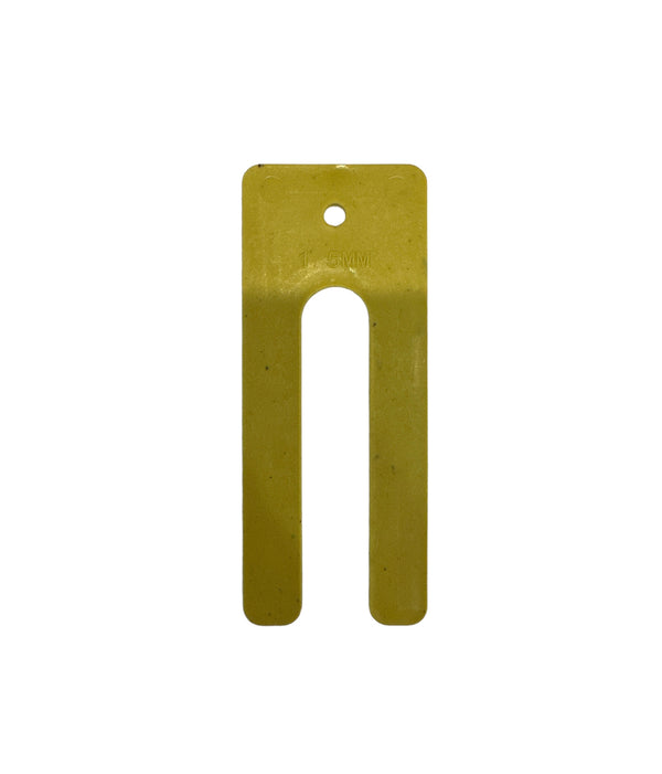 1mm plastic packers 37mm x 90mm for levelling, spacing, window and door installation