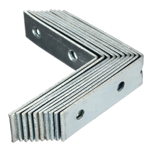 25mm zinc plated angle bracket for supporting and bracing shelves, cabinets, desks and furniture
