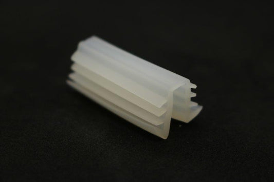 4mm glazing rubber for shower screens and glass installation, supplied in a 200m roll