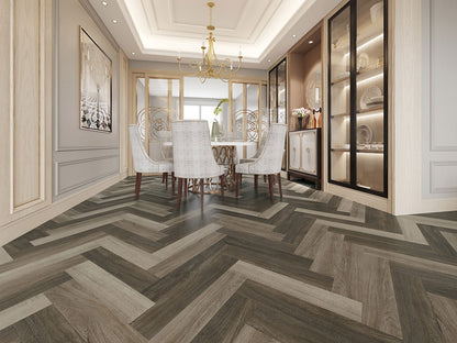 Windsor - Herringbone Hybrid Flooring 9mm