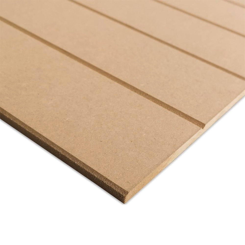 V - Groove MDF Panels 100mm spacing