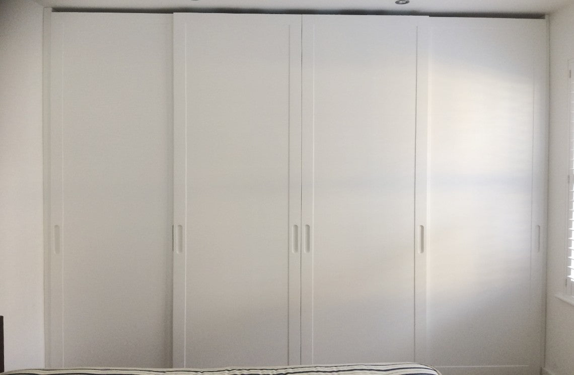 Polyurethane Sliding Doors - Painted Wardrobe doors