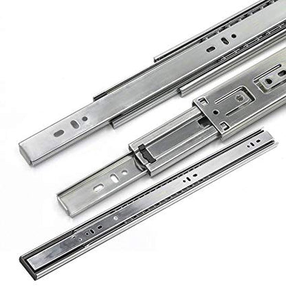 Drawer Slide Pair 400mm - soft close - Imperial Glass and Timber