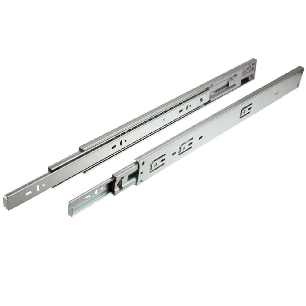 Drawer Slide Pair 550mm - soft close - Imperial Glass and Timber