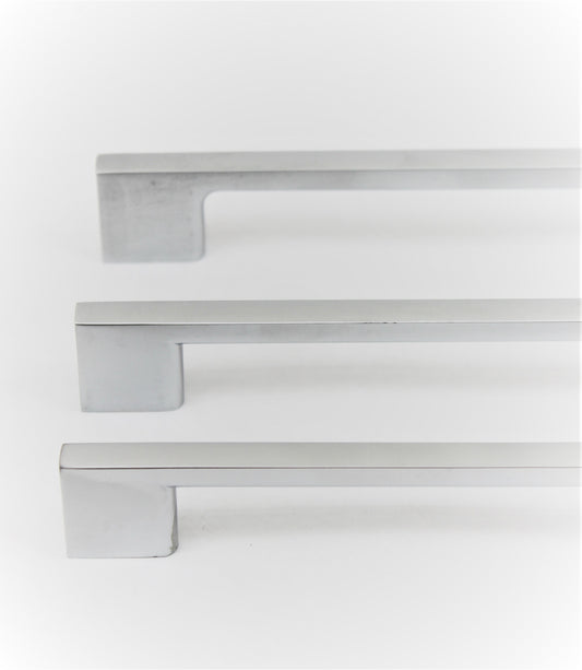 Craftline contemporary D handle for kitchen cabinets and drawers with modern ergonomic design