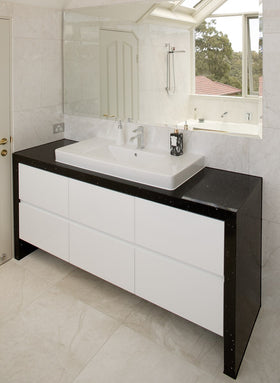 Galaxy Black Quartz Stone (Standard Range)