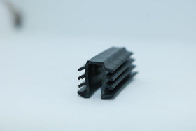 Black Glazing Rubber 4mm Wardrobe