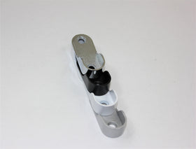 Oval End Flange | 16mm | Brushed Silver