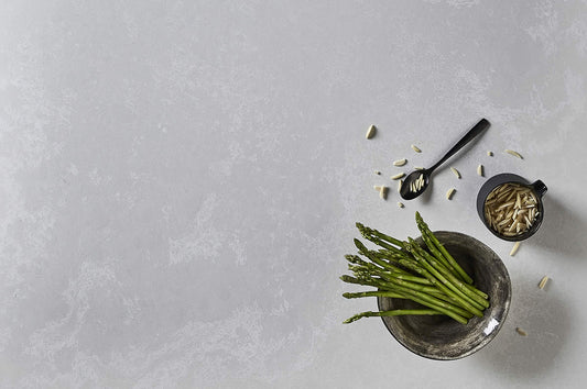 Naturale Concrete designer quartz stone with modern concrete-look finish for durable kitchen, bathroom, laundry and vanity benchtops.