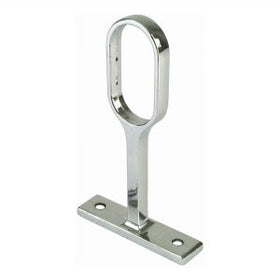 Oval Pillar Centre | 16mm | Chrome