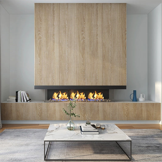 Pinnacle Porta Timber Battens 2.7m x 78mm x 21mm in Tasmanian Oak finish for modern feature walls, ceilings, and interior designs