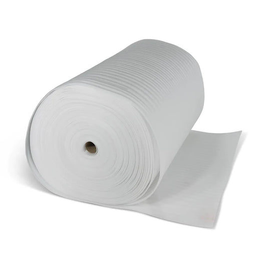 1200mm x 3mm x 100m poly foam roll for protective packaging, cushioning and surface protection