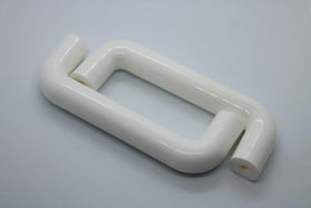 White Plastic Round Handle 96mm