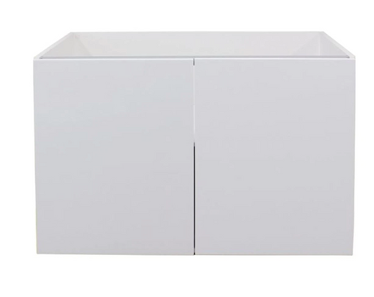 Floor Cabinet - Double Doors 800mm - Imperial Glass and Timber