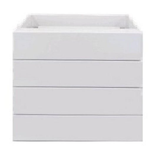 4 Drawer Cabinet 600mm - Imperial Glass and Timber