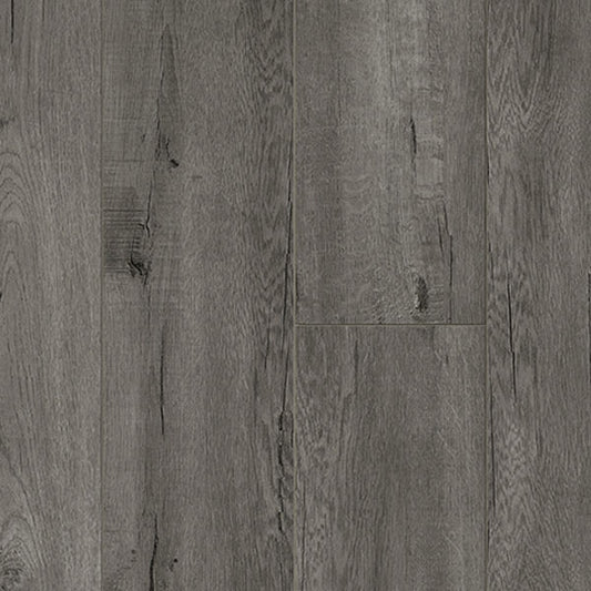 Silver Grey 12mm laminate flooring with realistic timber look, durable scratch-resistant surface, DIY click lock installation, and low-maintenance finish for modern interiors.