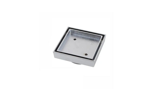 Smart Tile Insert floor waste with stainless steel square shower drain for seamless bathroom and wet area drainage