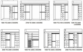 Standard Builtin Wardrobe -Custom made