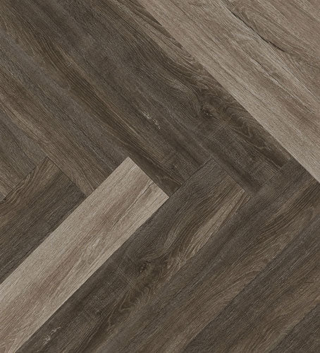 Windsor 9mm herringbone hybrid flooring with a realistic timber look, waterproof construction, scratch-resistant wear layer, and elegant parquet design for modern homes and commercial spaces.