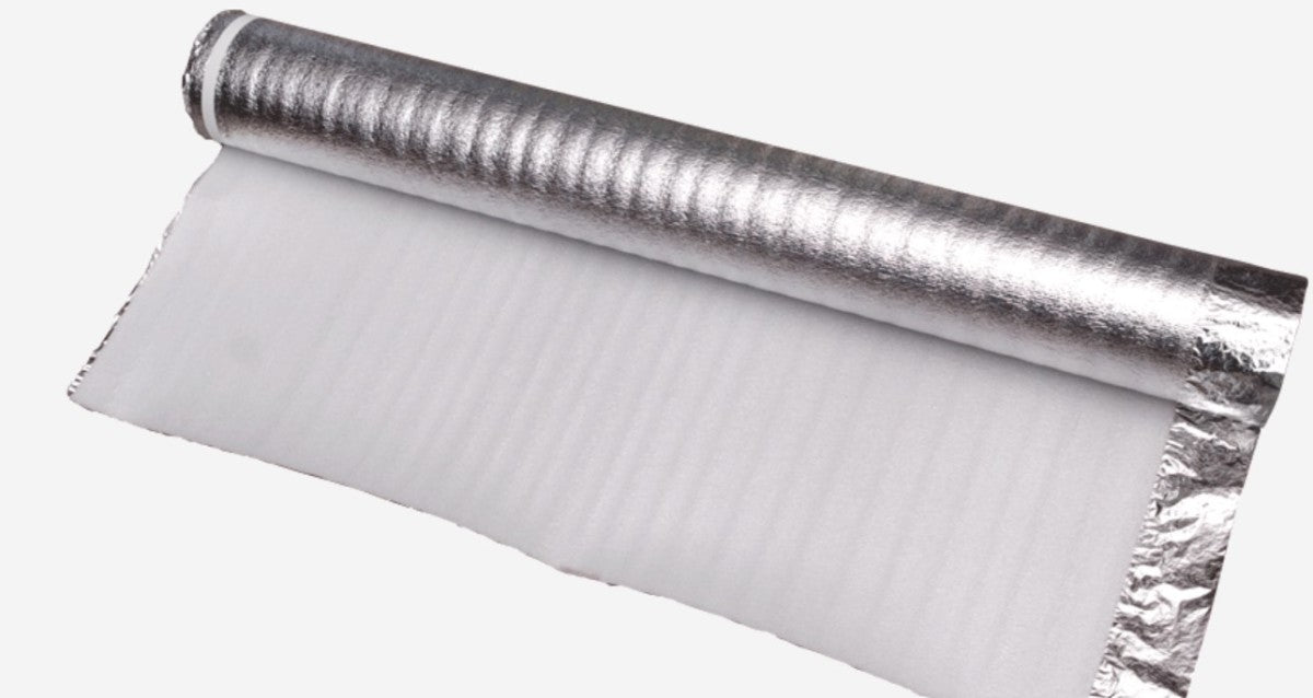 Silver Foam General Flooring Underlay - 2mm