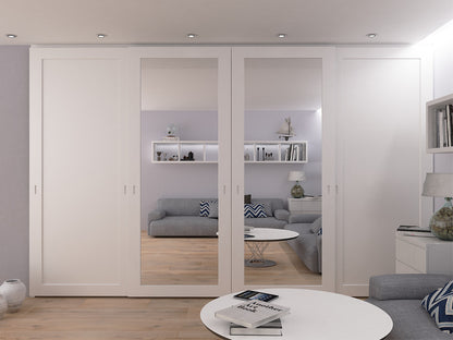 Polyurethane Sliding Doors - Painted Wardrobe doors - 25mm