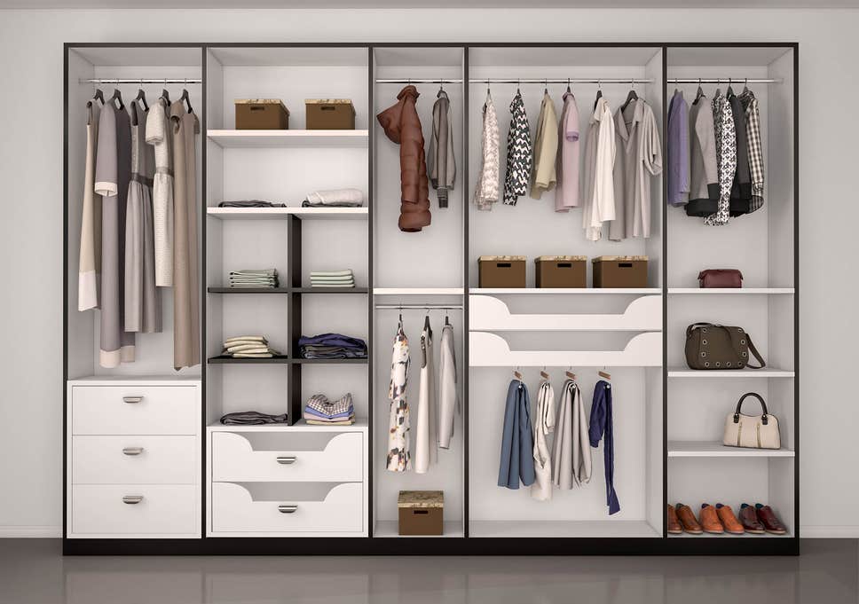 Standard Builtin Wardrobe -Custom made - Imperial Glass and Timber